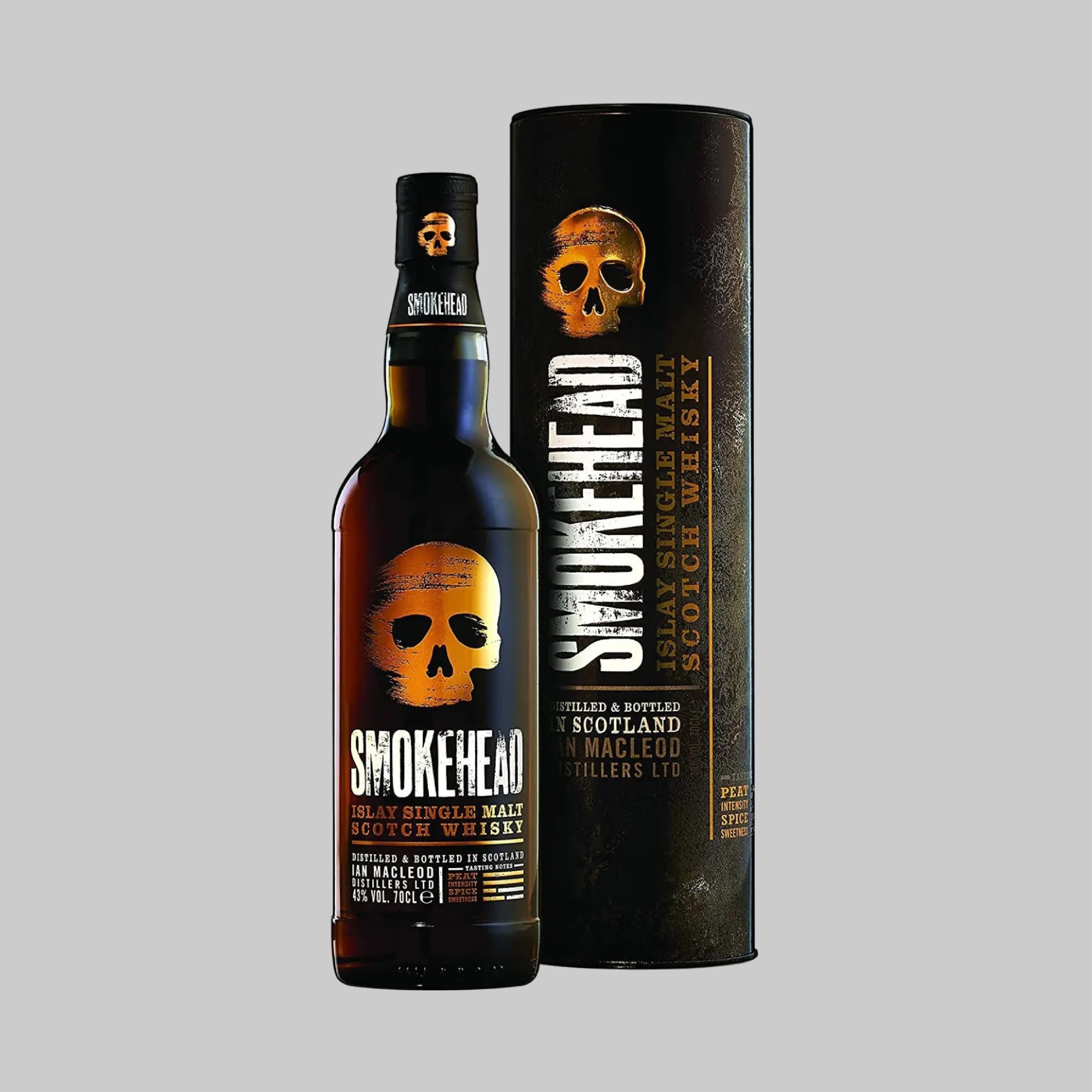 Smokehead Islay Single Malt Scotch Whisky 700ml 43.0% | TIME2DRINK